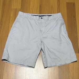 Callaway Men's Opti-Dri  Stretch Waistband Gray Pinstripe Golf Shorts Size: 36